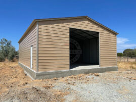Rochester MN Steel Metal Garage