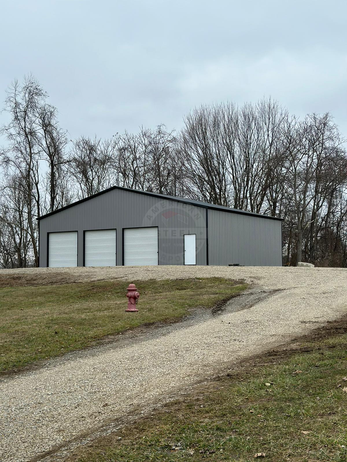 Tomah WI Steel Metal Garage Building