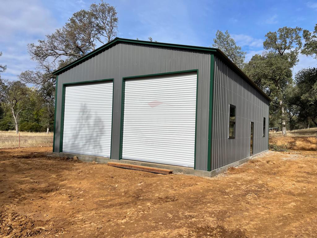 Reedsburg WI Steel Metal Garage Building