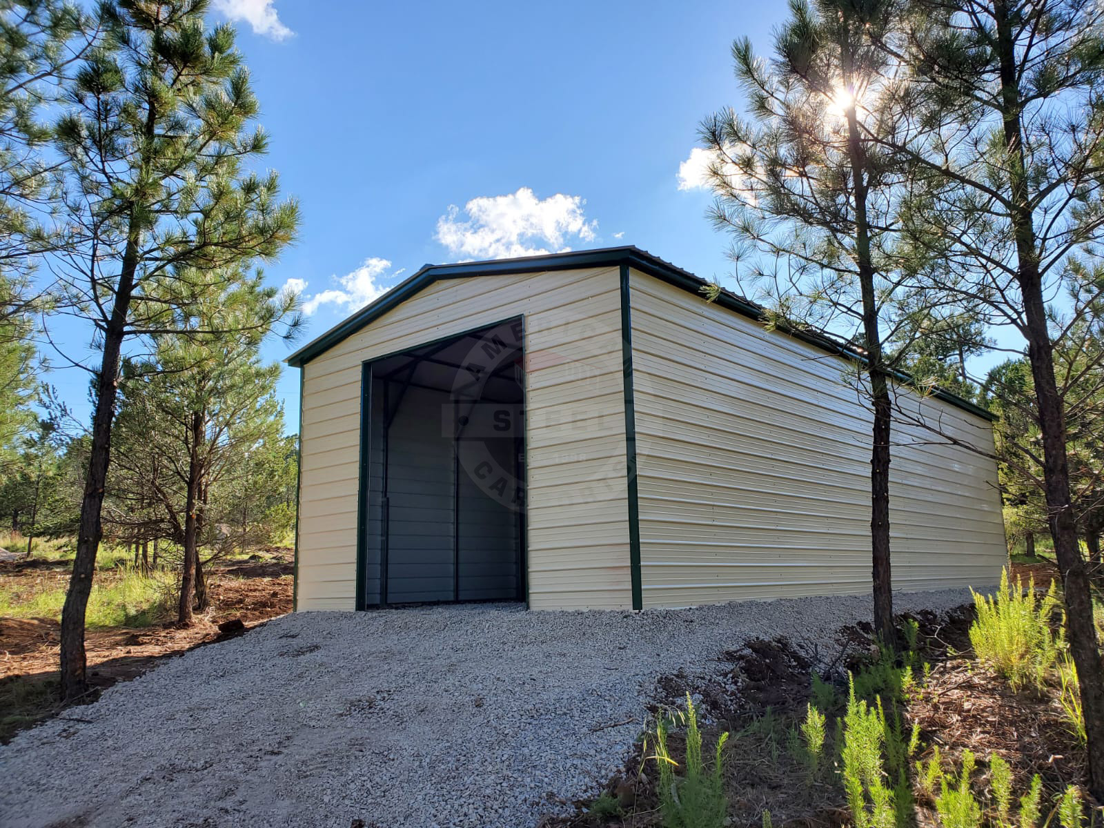 Oak Ridge TN Steel Metal Garage