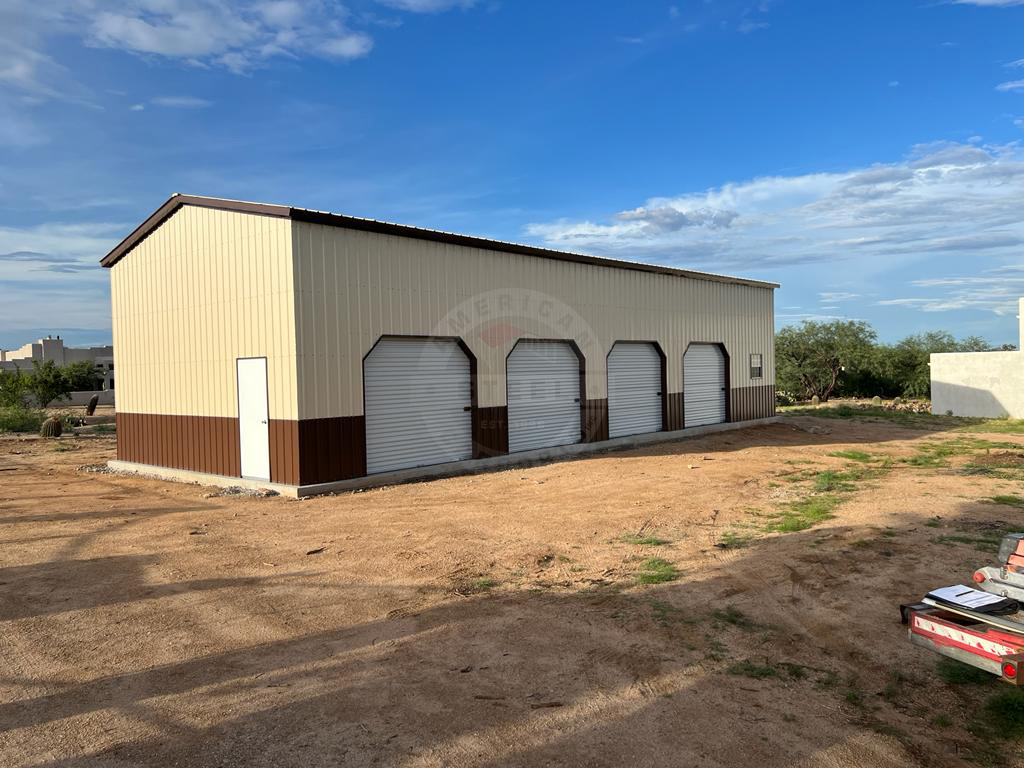 Park Falls WI Steel Metal Garage Building