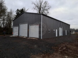Platteville WI Steel Metal Garage