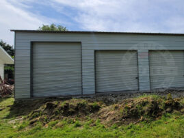 Watertown WI Steel Metal Garage Building