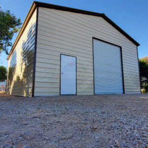 Waupaca WI Steel Metal Garage Building