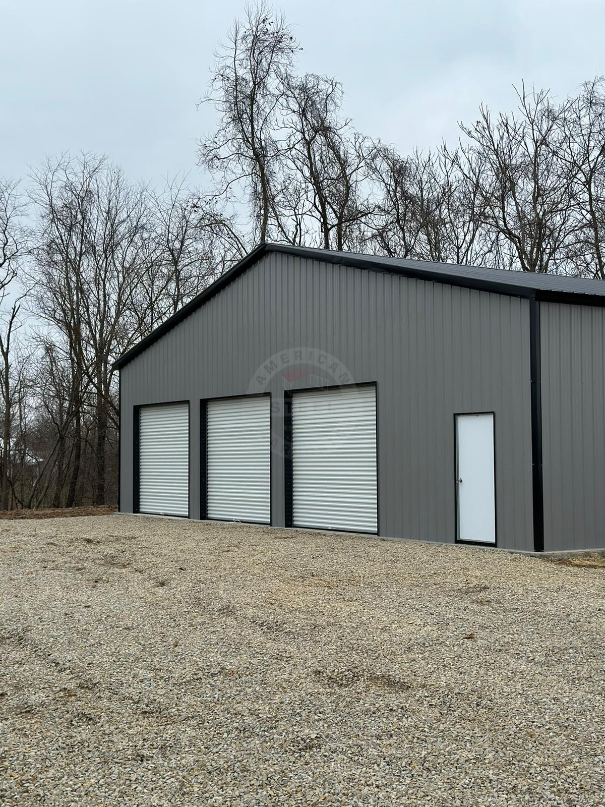 Tomah WI Steel Metal Garage Building