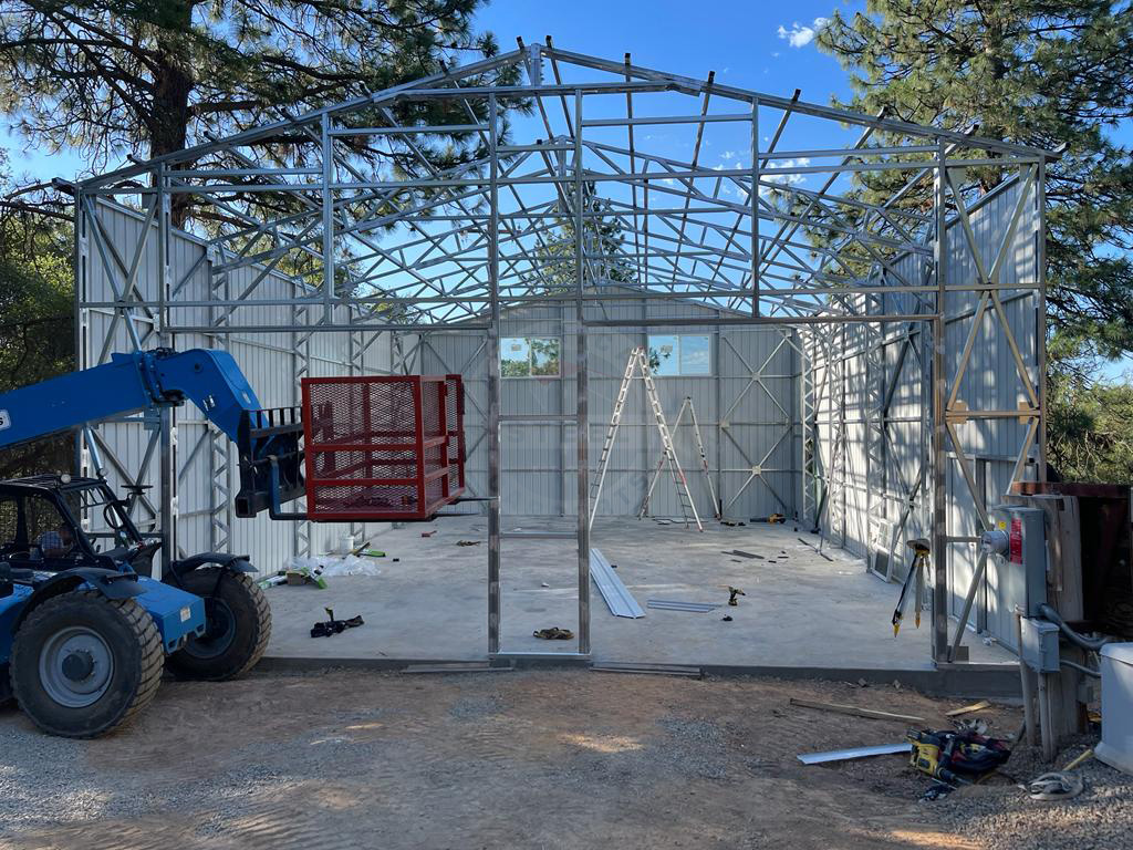 Ashland WI Steel Metal Garage Building