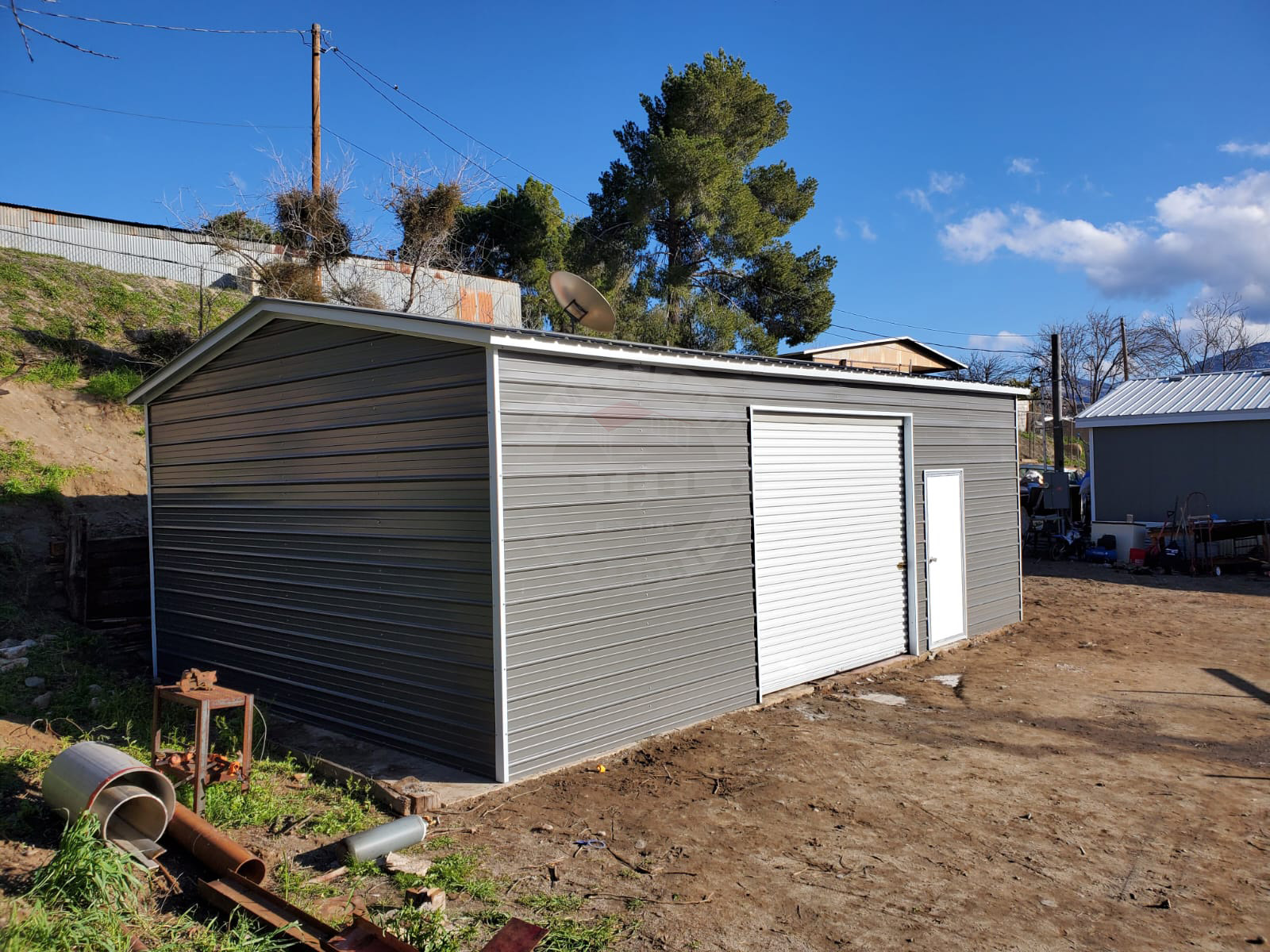 Mount Vernon Illinois Steel Metal Garage