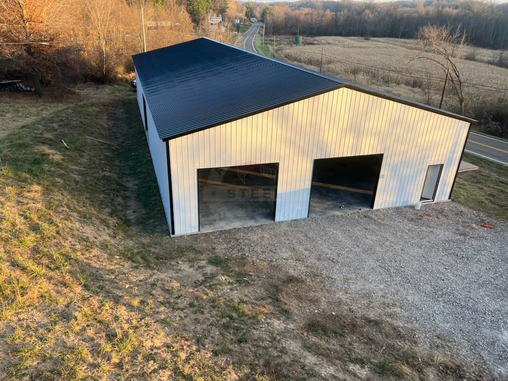 Wisconsin Rapids WI Steel Metal Garage Building