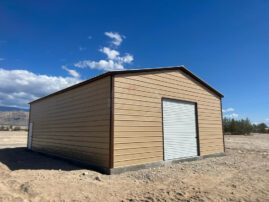 Eau Claire WI Steel Metal Garage Building