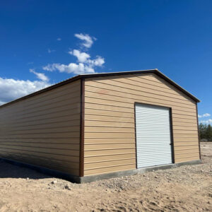 Eau Claire WI Steel Metal Garage Building