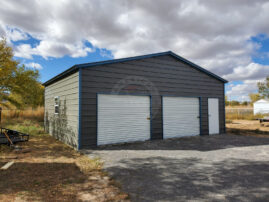 Lafayette IN Metal Garage for two vehicles