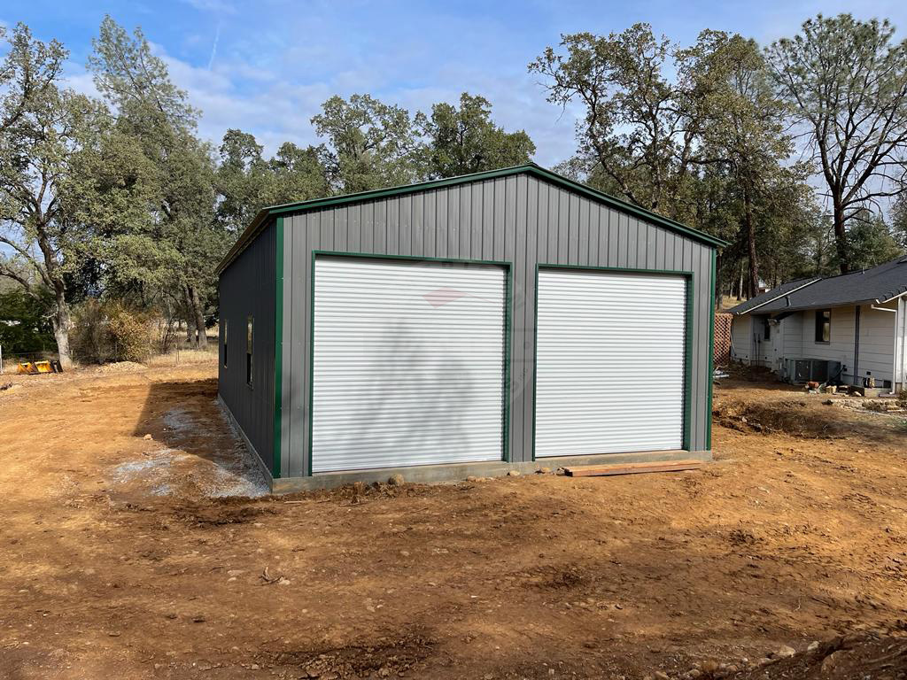 Reedsburg WI Steel Metal Garage Building