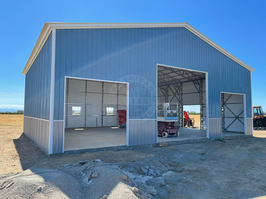 Rhinelander WI Steel Metal Garage Building