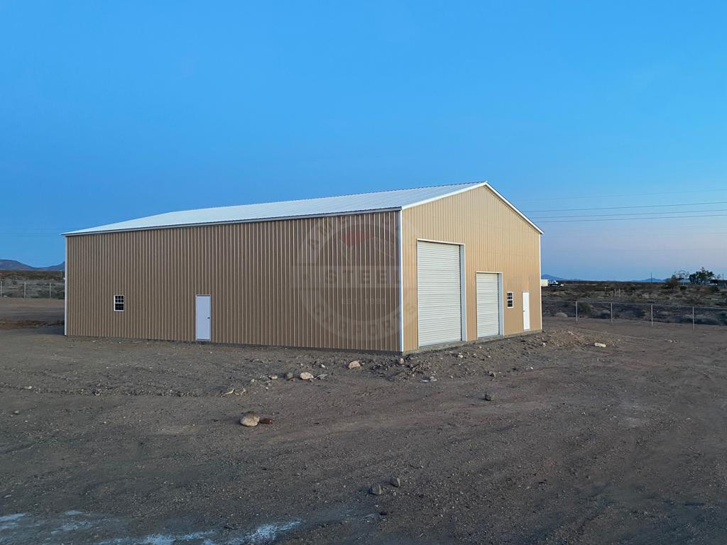 Townsend WI Steel Metal Garage Building