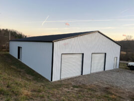 Wisconsin Rapids WI Steel Metal Garage Building