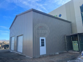 Sheboygan WI Steel Metal Garage Building