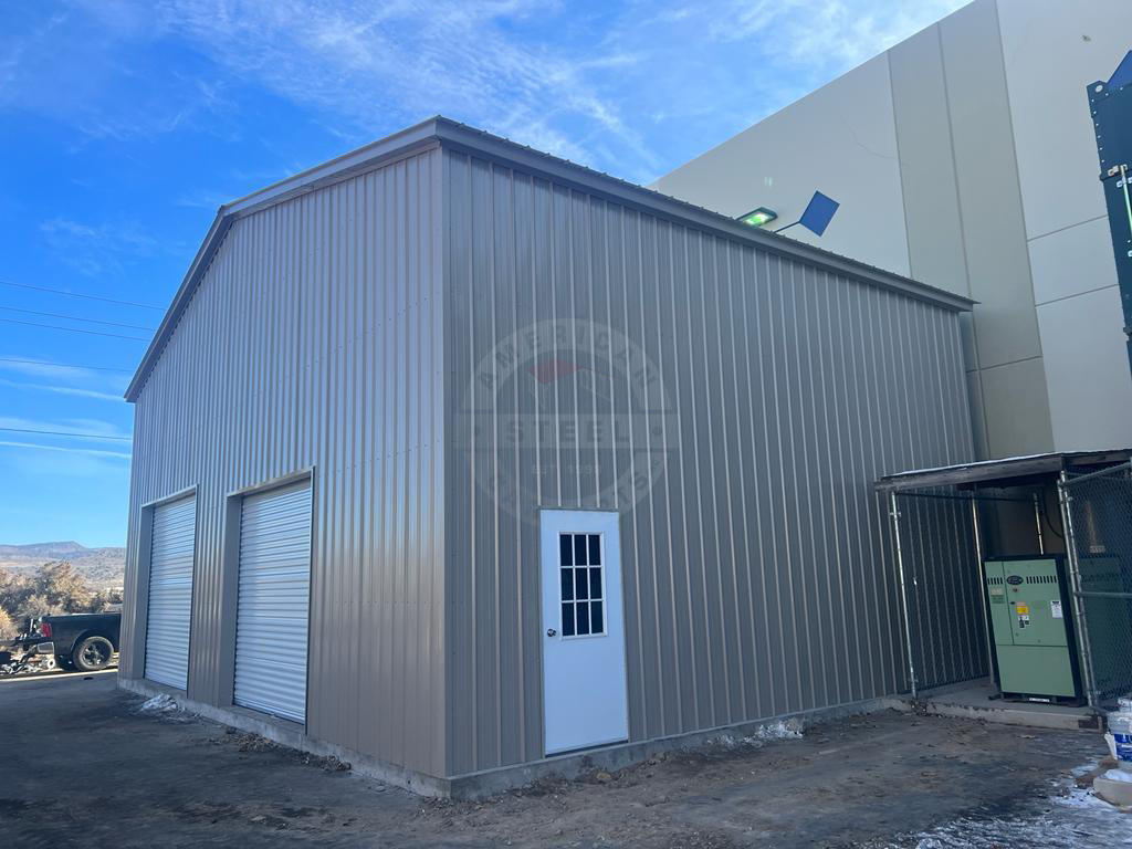 Sheboygan WI Steel Metal Garage Building