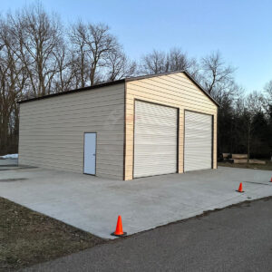 Neillsville WI Steel Metal Garage Building