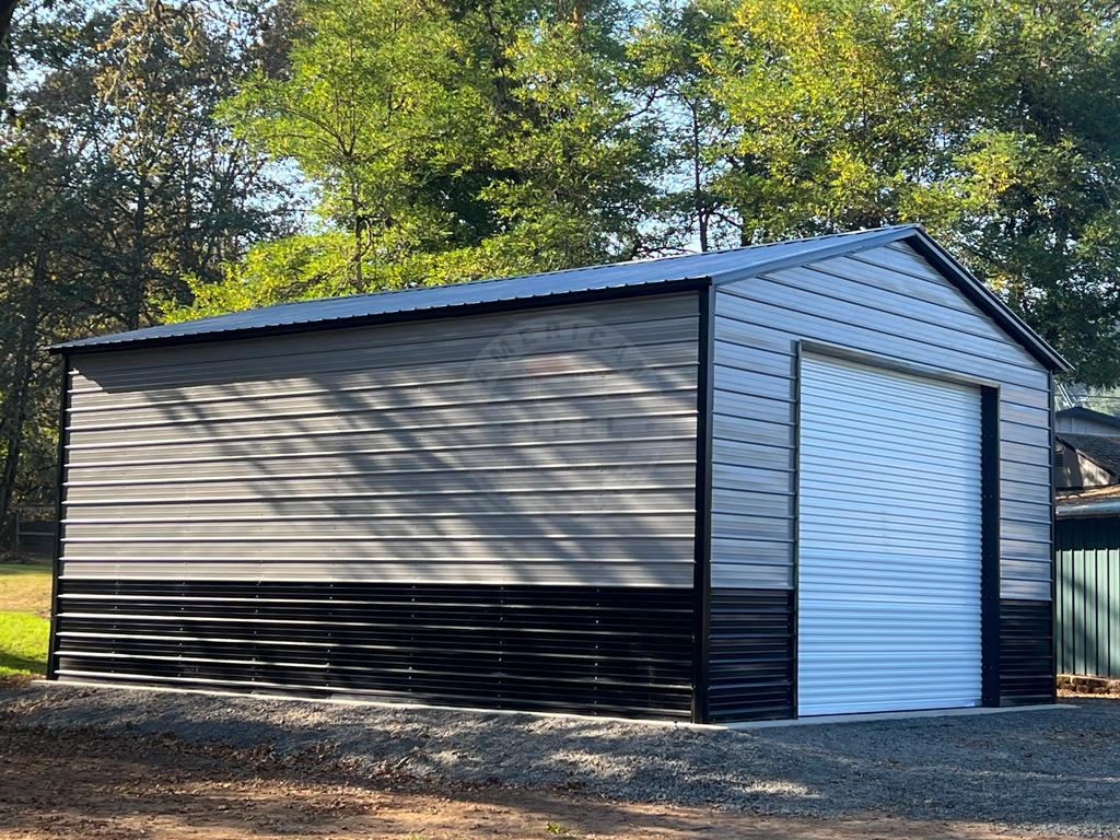 Charleston WV Steel Metal Garage
