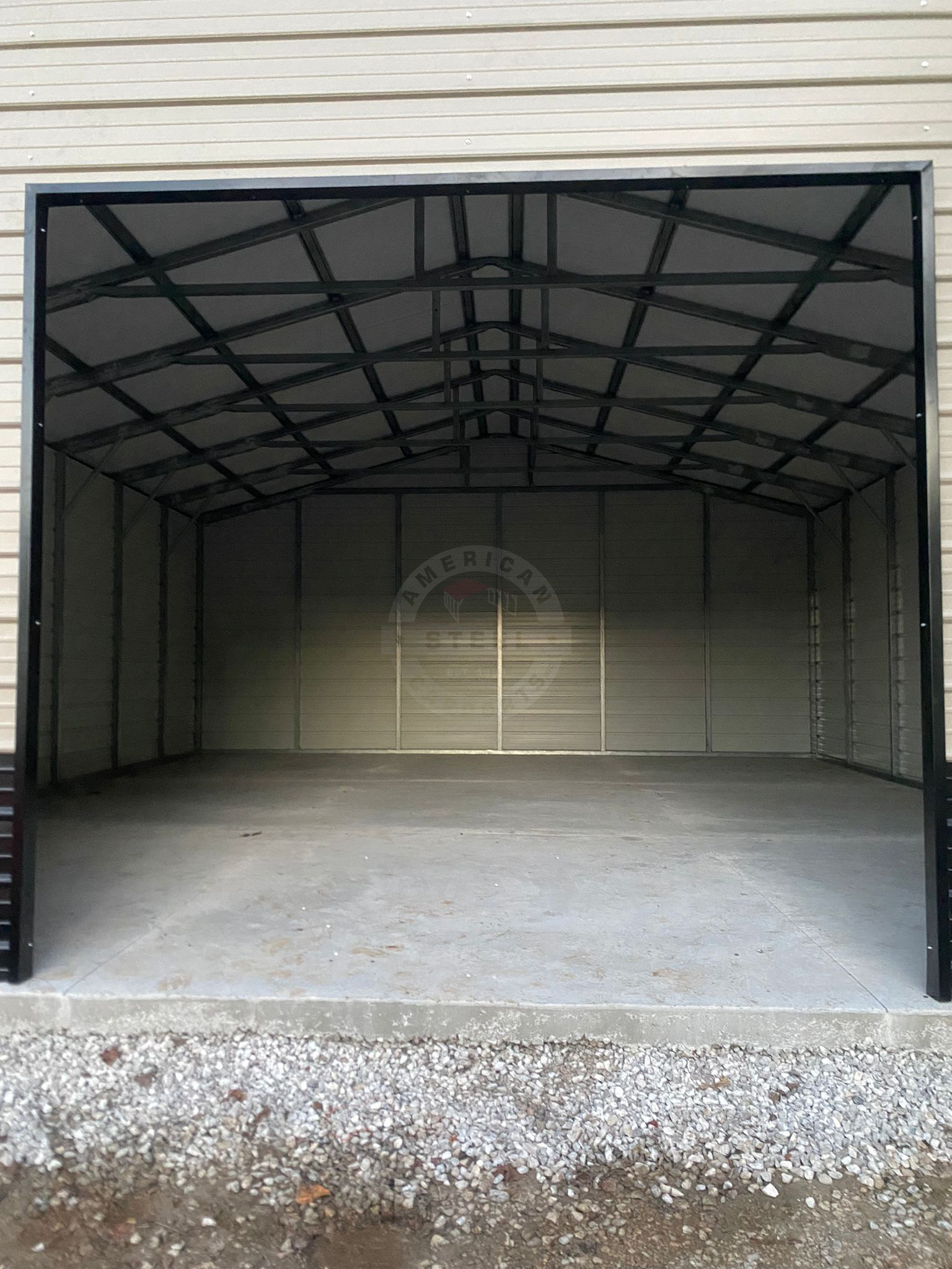 Marinette WI Steel Metal Garage Building