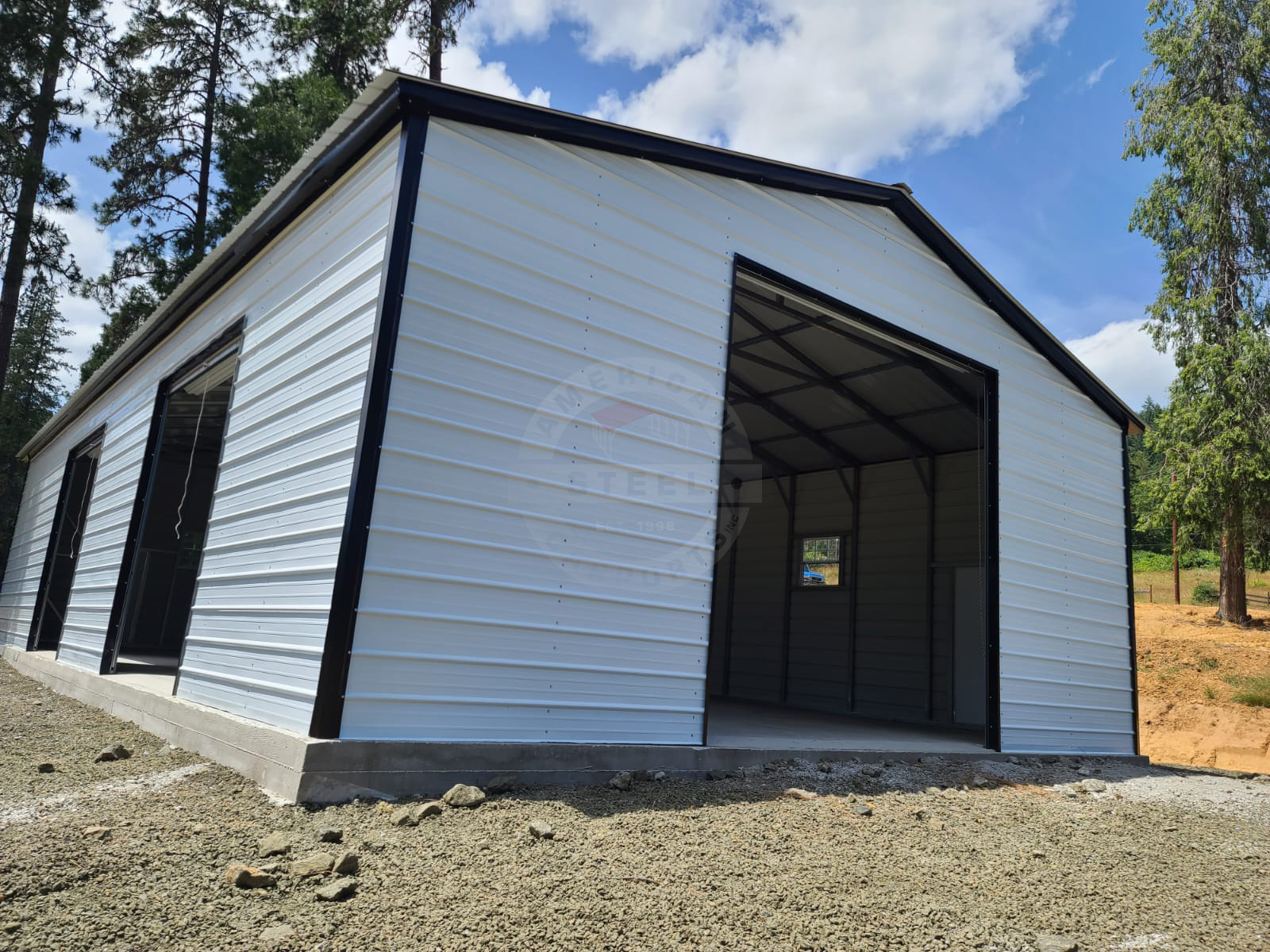Poplar Bluff MO Metal Garage - Image 7