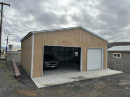 Chicago IL Steel Metal Garage