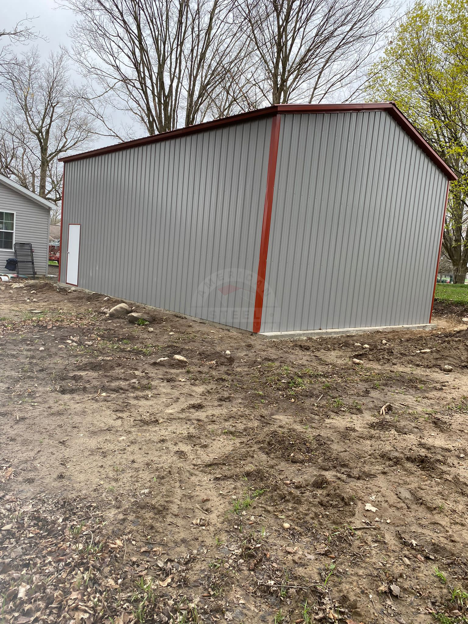 Viroqua WI Steel Metal Garage Building