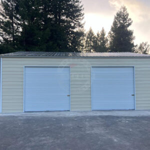 Streator IL Steel Metal Garage
