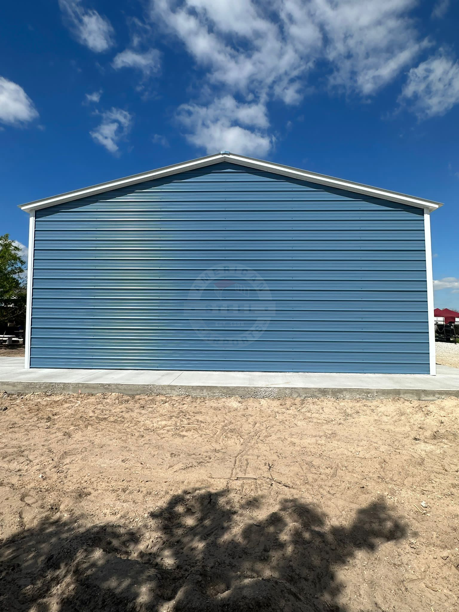 Peoria IL Steel Metal Garage