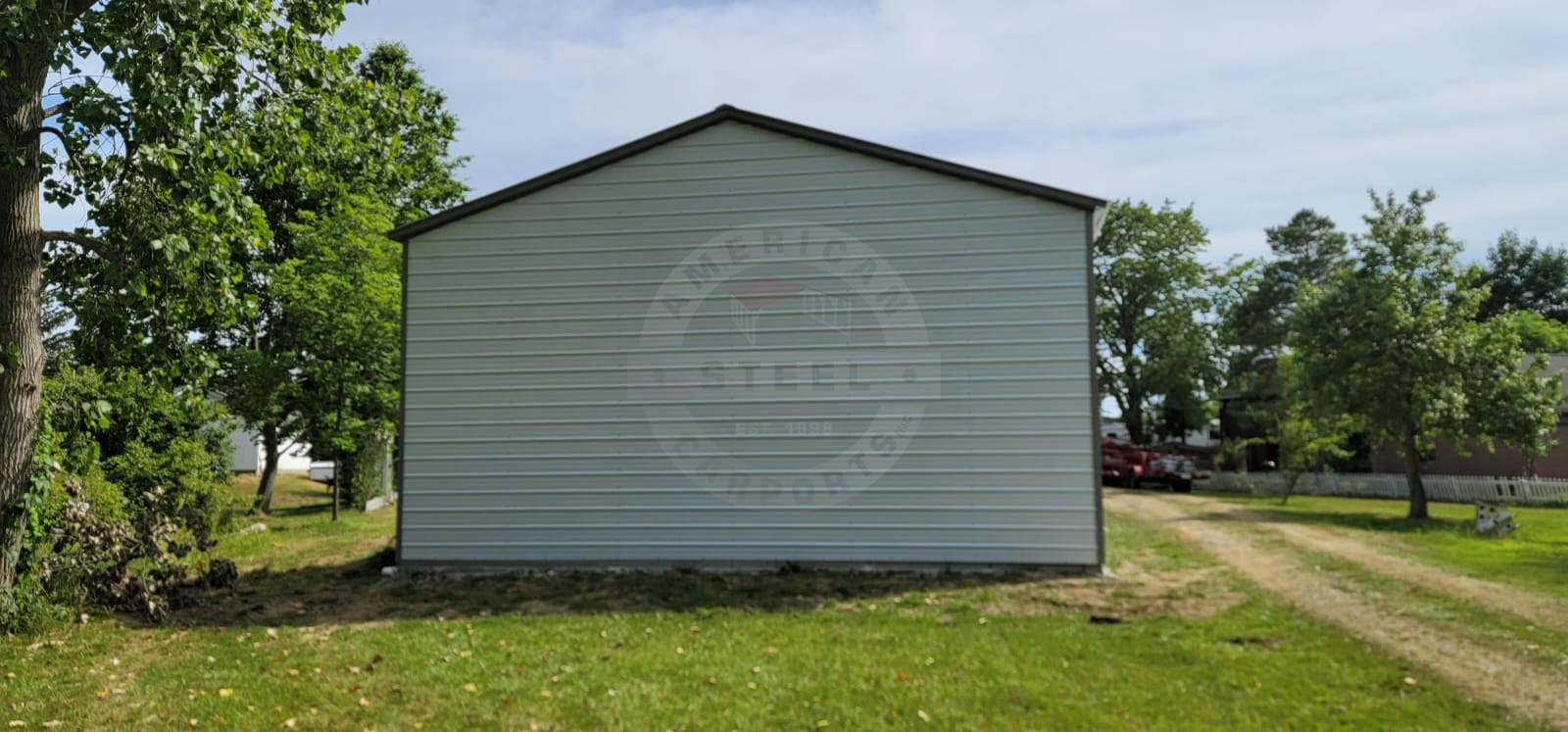 Watertown WI Steel Metal Garage Building