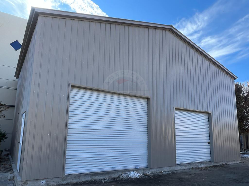Sheboygan WI Steel Metal Garage Building