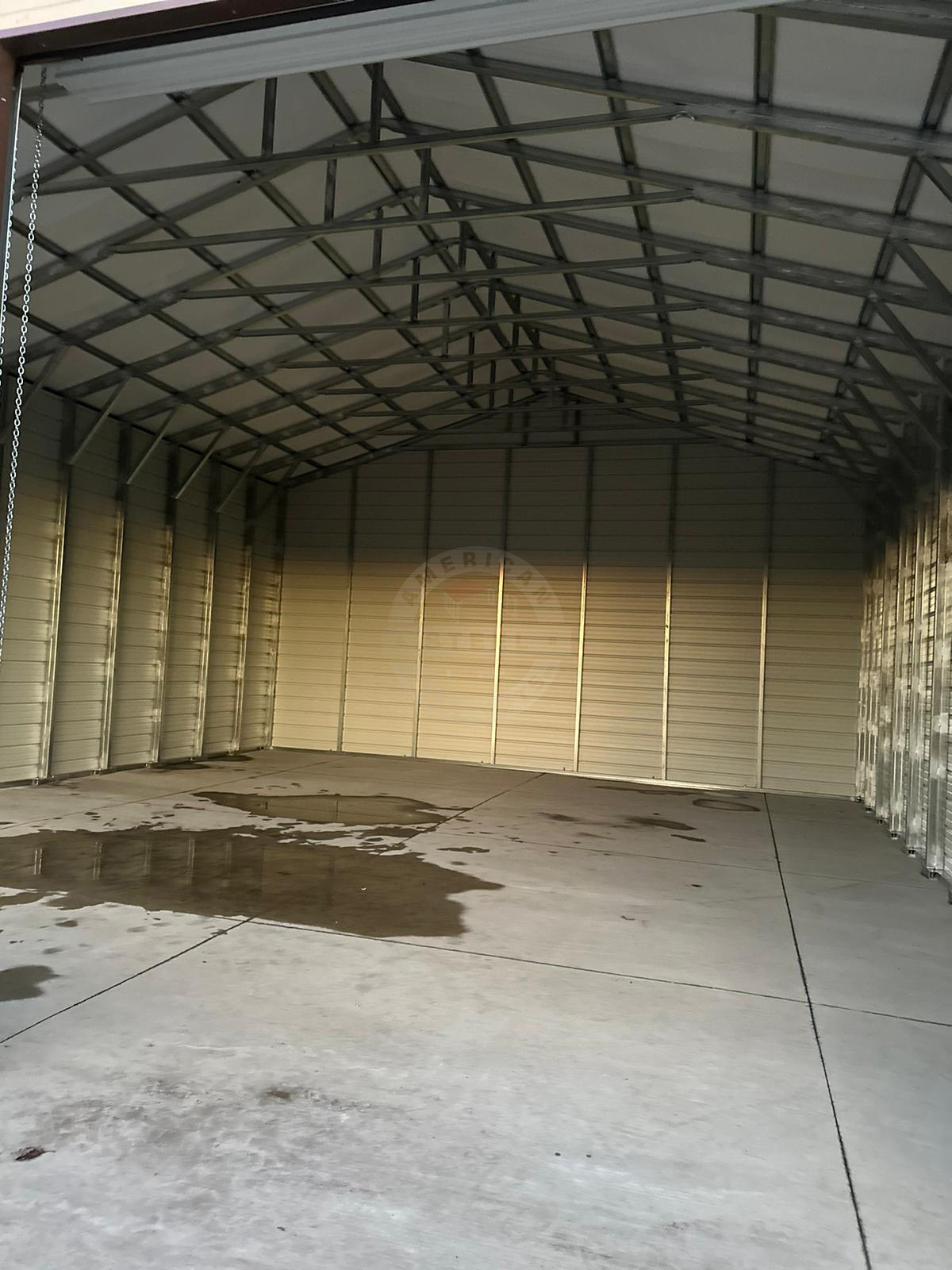 Neillsville WI Steel Metal Garage Building
