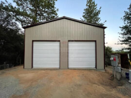 Ashland WI Steel Metal Garage Building
