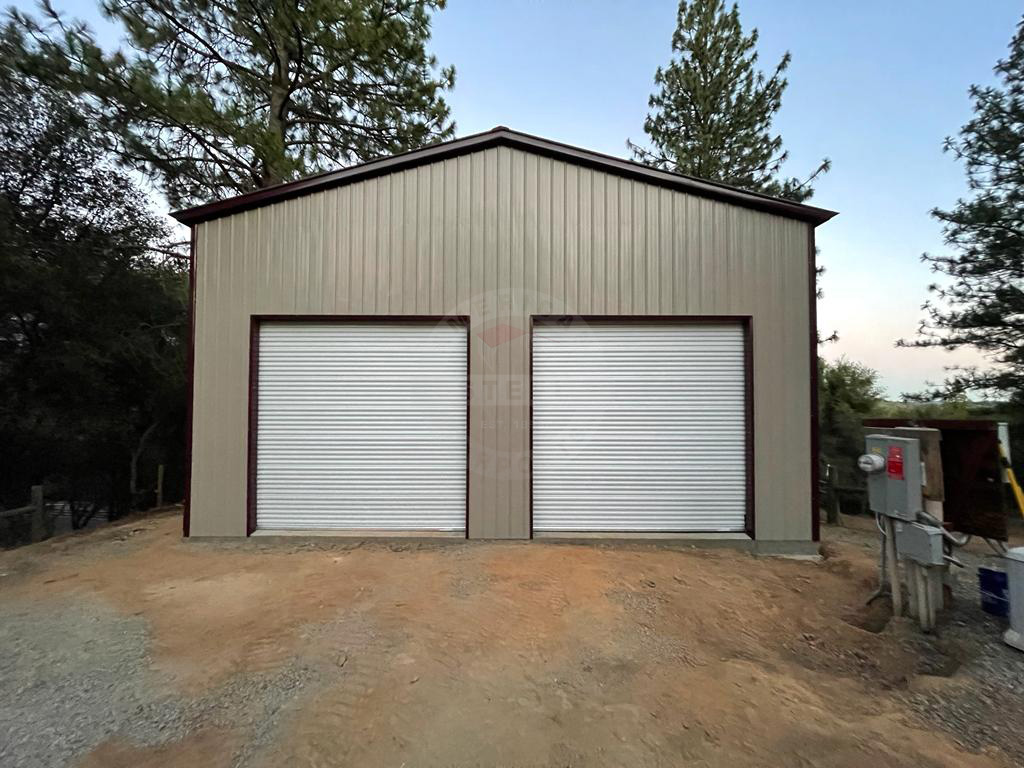 Ashland WI Steel Metal Garage Building