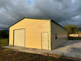 Springfield IL Steel Metal Garage