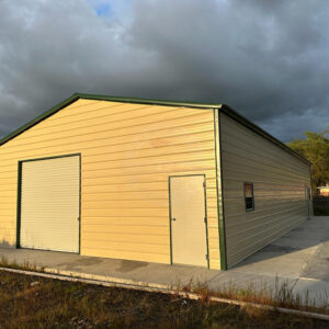 Springfield IL Steel Metal Garage