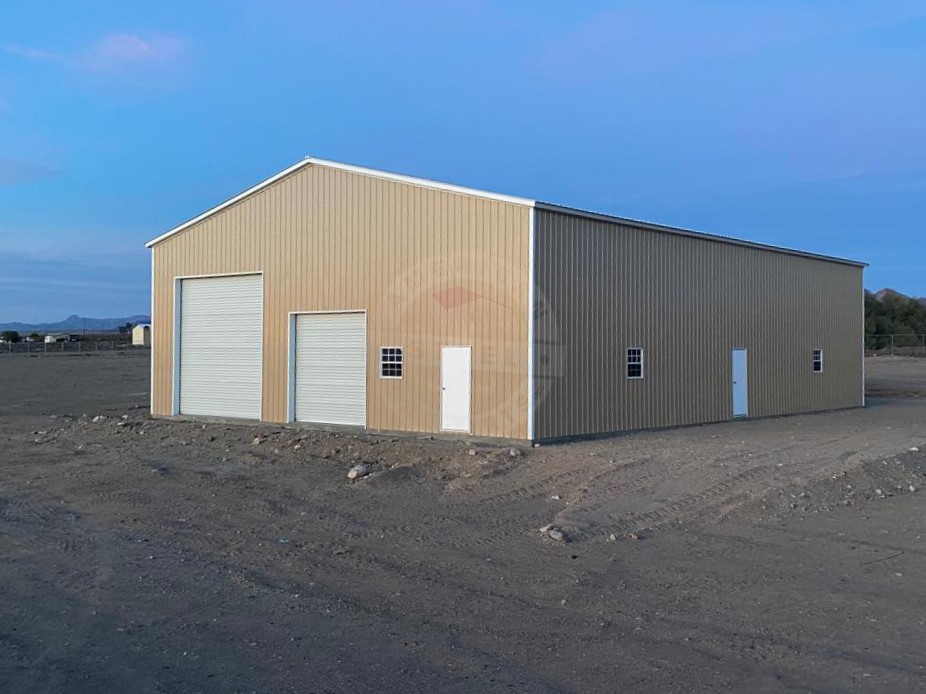 Townsend WI Steel Metal Garage Building