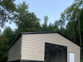 Marinette WI Steel Metal Garage Building