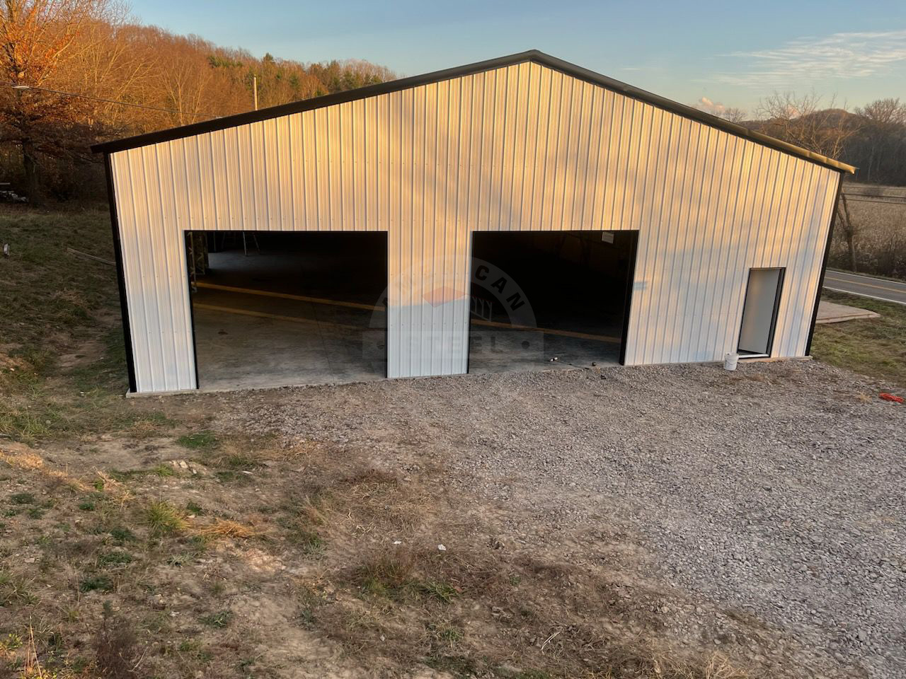 Wisconsin Rapids WI Steel Metal Garage Building