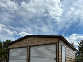 Hillsboro IL Steel Metal Garage