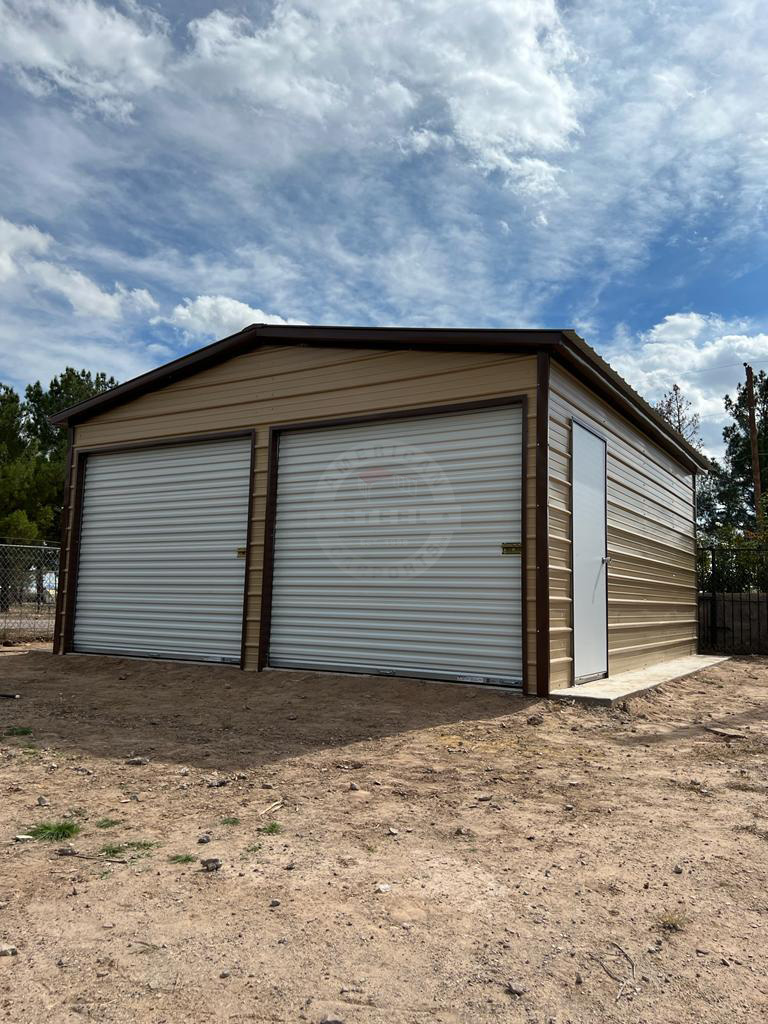 Hillsboro IL Steel Metal Garage