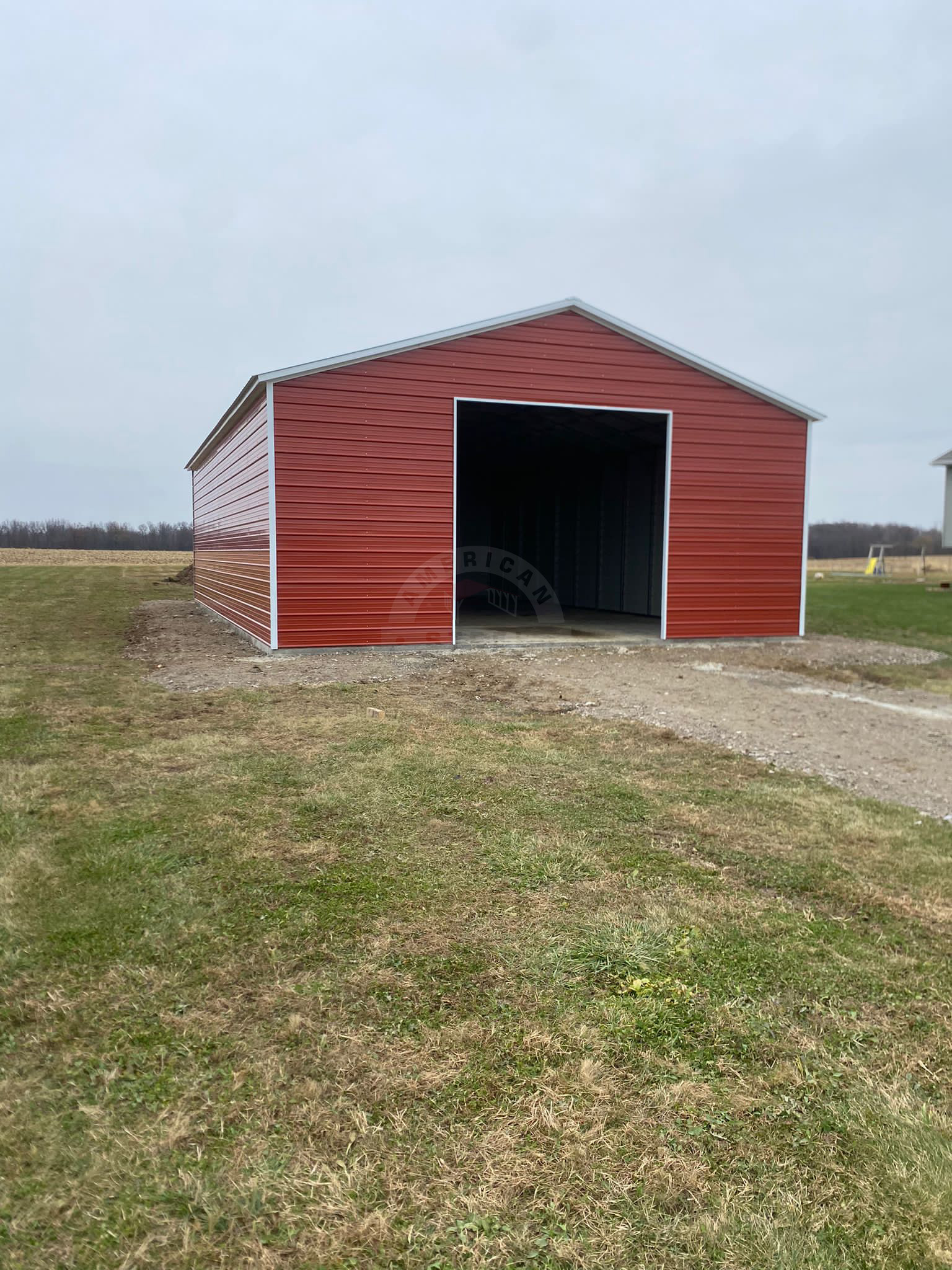 Medford WI Steel Metal Garage Building