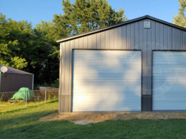 Indianapolis IN Steel Metal Garage