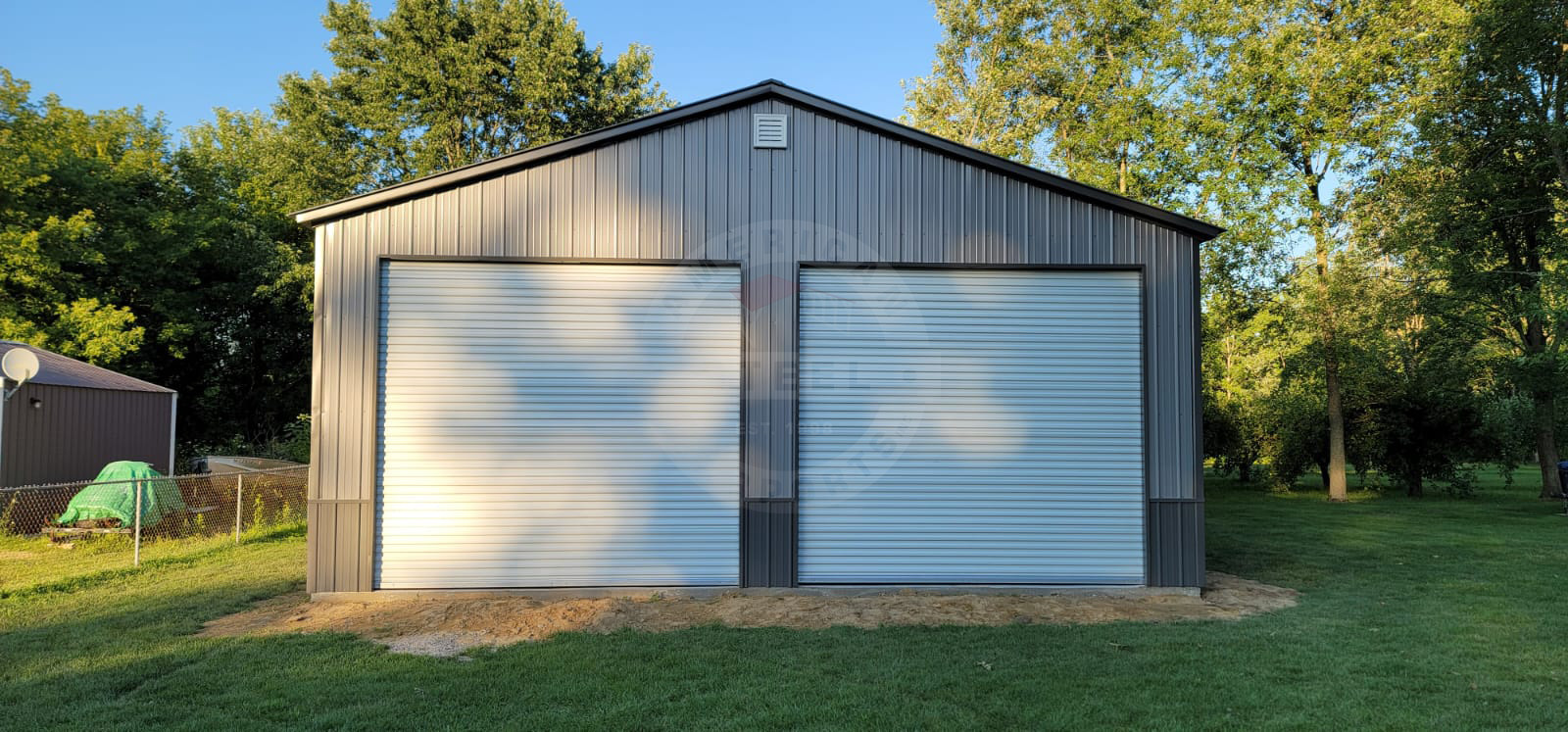 Indianapolis IN Steel Metal Garage