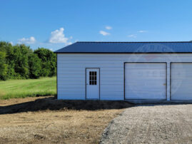 Fond du Lac WI Steel Metal Garage Building
