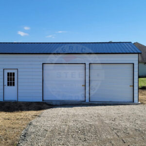 Fond du Lac WI Steel Metal Garage Building