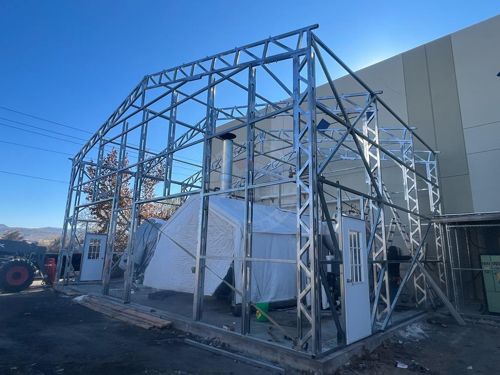 Sheboygan WI Steel Metal Garage Building