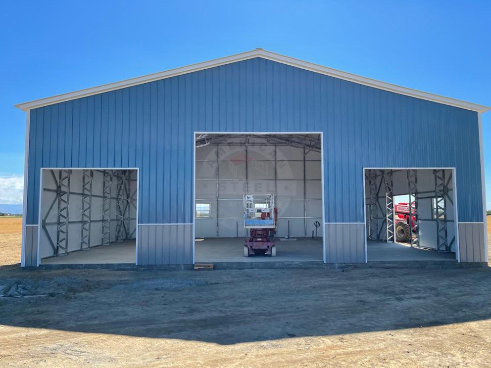 Rhinelander WI Steel Metal Garage Building