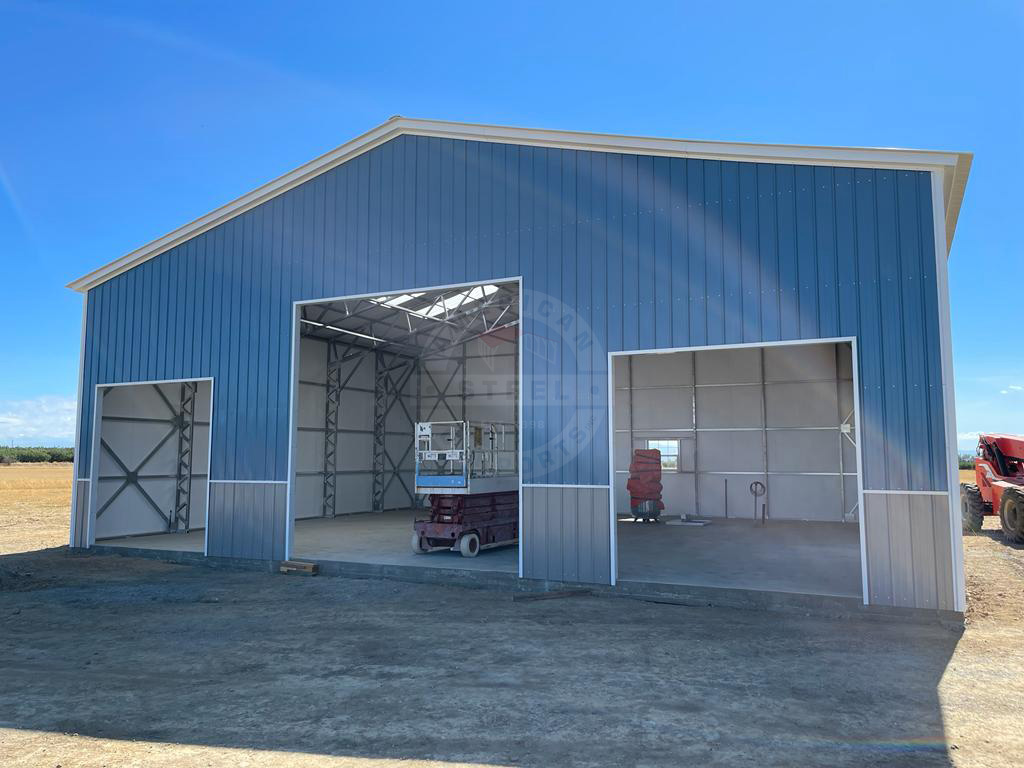 Rhinelander WI Steel Metal Garage Building
