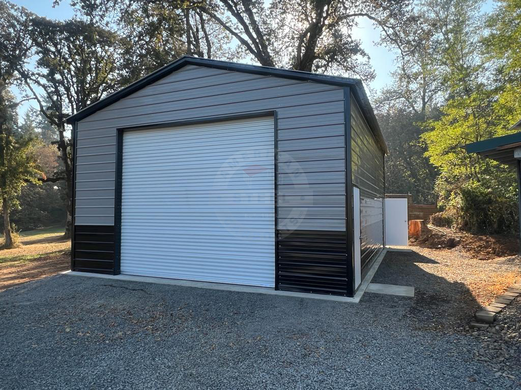 Charleston WV Steel Metal Garage